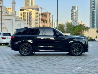 2023 Land Rover Range Rover Sport S P400 3.0L Black White SUV AWD