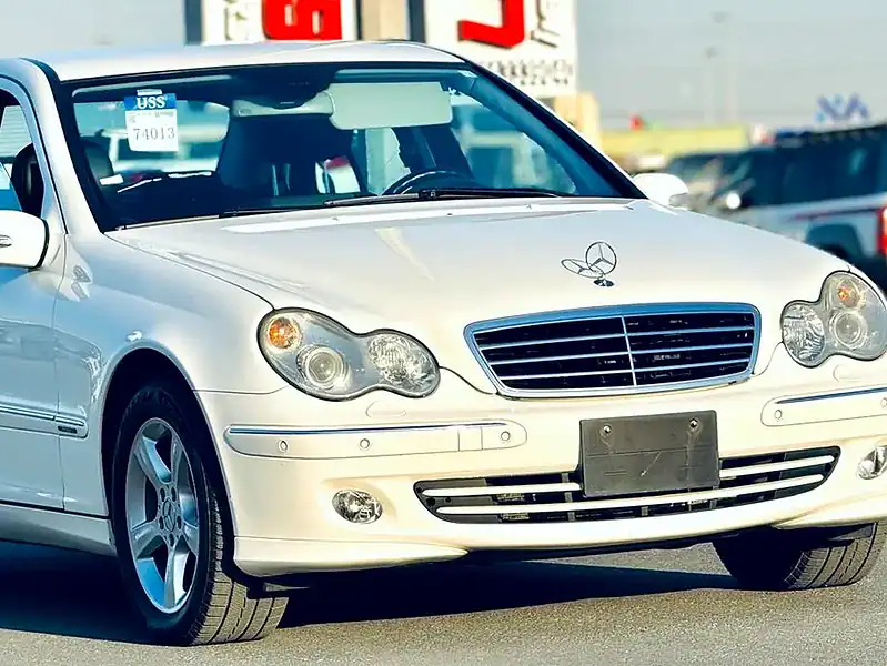 2006 Mercedes-Benz C-Class C280 V6 SUPER CLEAN CAR White Black