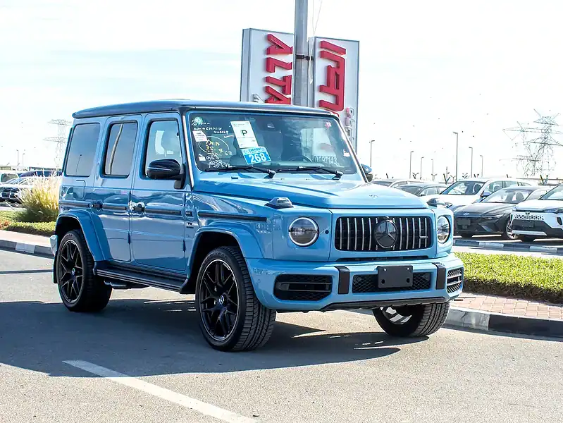 2022 Mercedes-Benz G-Class G 63 AMG 4.0 litre V8 Bi-Turbo Blue Beige