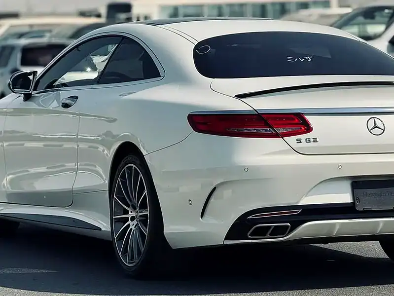 2015 Mercedes-Benz S-Class S 550 4Matic Coupe DEIGNO EDITION 1 White Red