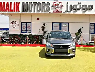 2022 Mitsubishi Attrage GLS GCC SPECS Clean Title Perfect Condition Grey Beige