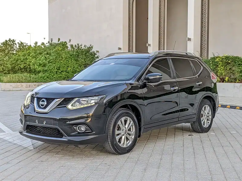 2015 Nissan X-Trail 4WD ID Option Premium Condition GCC Black Beige