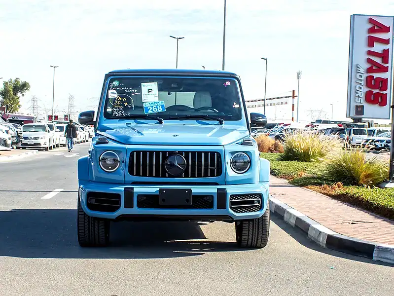2022 Mercedes-Benz G-Class G 63 AMG 4.0 litre V8 Bi-Turbo Blue Beige