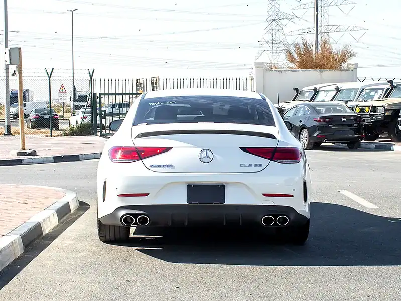 2019 Mercedes-Benz CLS-Class CLS 53 AMG 6 Cylinders Engine White Beige