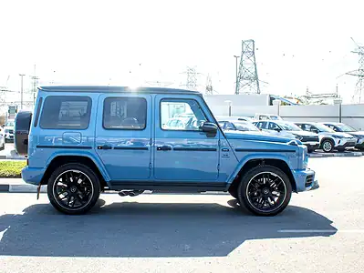 2022 Mercedes-Benz G-Class G 63 AMG 4.0 litre V8 Bi-Turbo Blue Beige