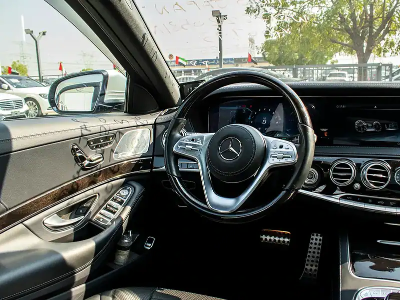 2018 Mercedes-Benz S-Class S 450 in Excellent Condition Silver Black