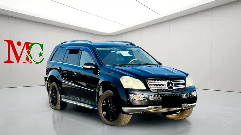 2008 Mercedes-Benz GL-Class GL 550 4Matic 8 Cylinders Engine Black SUV