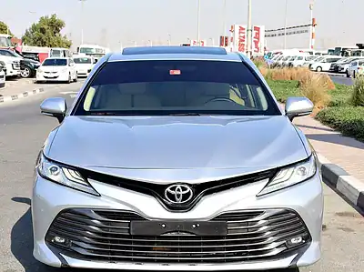2020 Toyota Camry Grande 6 Cylinders Engine Silver Beige GCC Specs