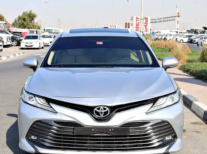 2020 Toyota Camry Grande 6 Cylinders Engine Silver Beige GCC Specs