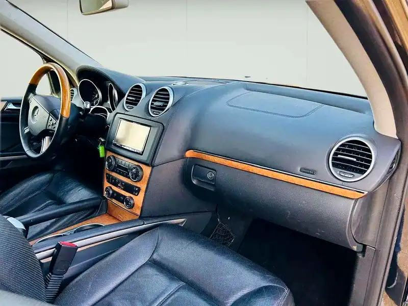 2008 Mercedes-Benz GL-Class GL 550 4Matic 8 Cylinders Engine Black SUV