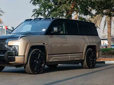 2025 Yangwang U8 LWB Hybrid 0KM Gold Brown SUV