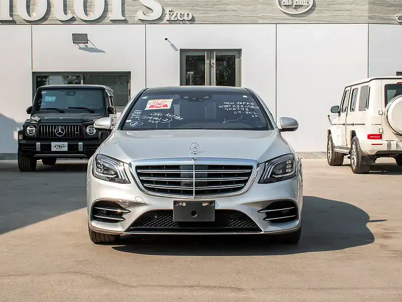 2018 Mercedes-Benz S-Class S 450 in Excellent Condition Silver Black
