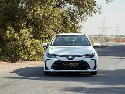 2022 Toyota Corolla XLI 1.6L 4 Cylinders Engine White Grey GCC Specs