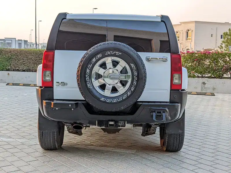 2006 Hummer H3 Adventure 5 Cylinder Engine White Black SUV