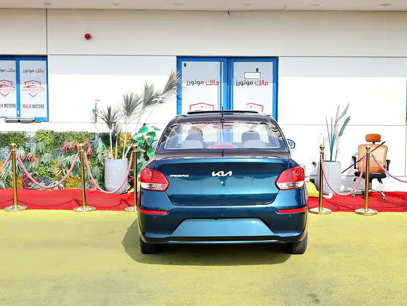 2022 Kia Pegas MPI Top 4 Cylinders Engine Blue Black Sedan GCC Specs