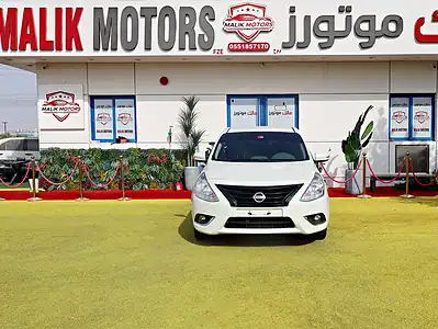 2019 Nissan Sunny Base 4 Cylinder Engine White Beige GCC Specs
