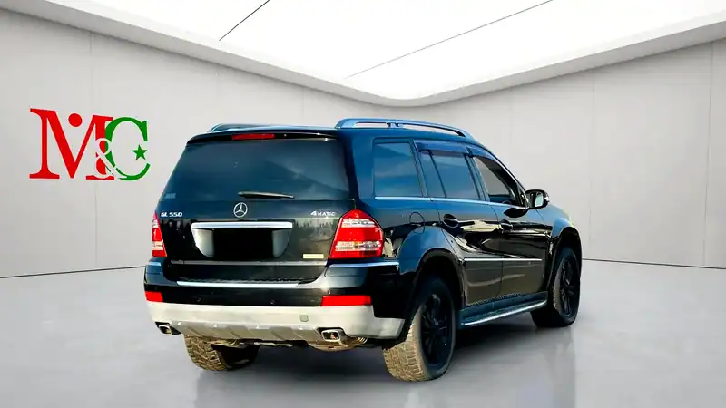 2008 Mercedes-Benz GL-Class GL 550 4Matic 8 Cylinders Engine Black SUV