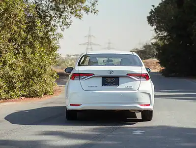 2022 Toyota Corolla XLI 1.6L 4 Cylinders Engine White Grey GCC Specs
