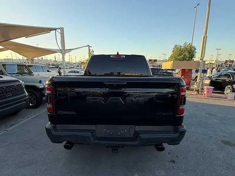 2019 RAM 1500 Rebel Crew Cab 5.7L 8 Cylinders Engine Petrol Black Red