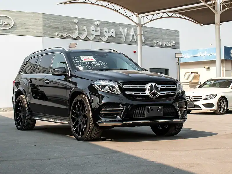 2018 Mercedes-Benz GLS-Class GLS 550 8 Cylinder Engine Black Beige SUV