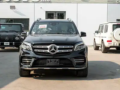 2018 Mercedes-Benz GLS-Class GLS 550 8 Cylinder Engine Black Beige SUV