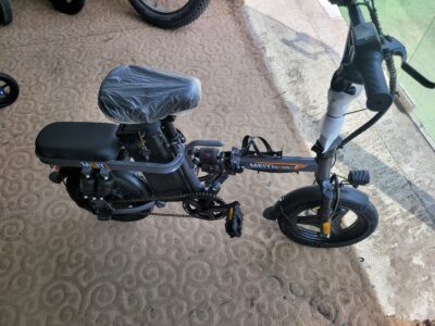 Electric Scooter 48 Volt Battery 30 KM Range with 40 Speed AMP 15 Black