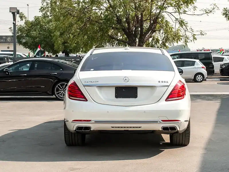 2015 Mercedes-Maybach S-Class Other 8 Cylinder Engine White Black Sedan