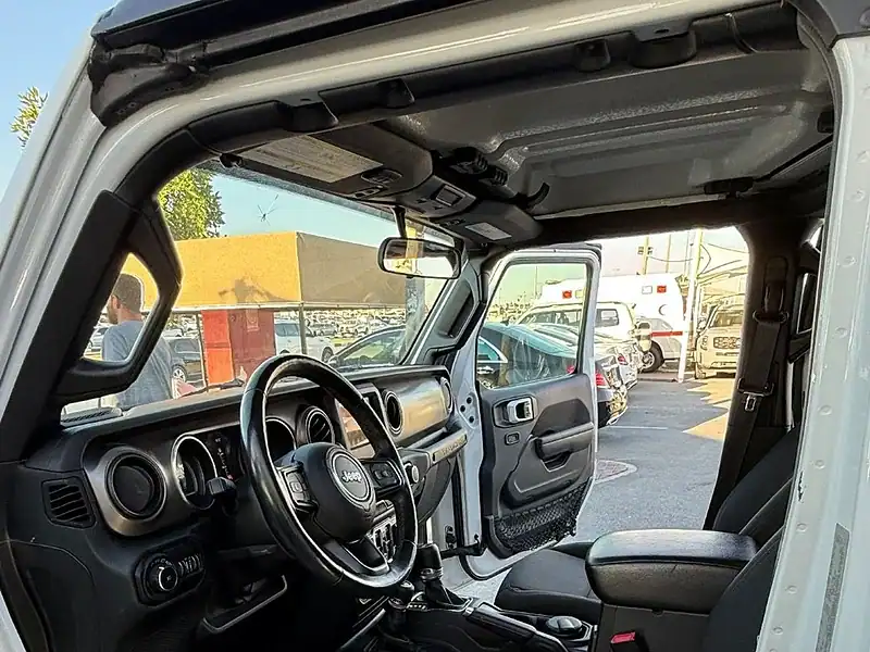 2020 Jeep Wrangler Unlimited Sport S 3.6L A/T RHD White Black