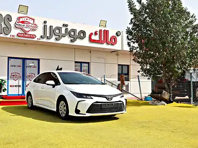 2021 Toyota Corolla XLI 4 Cylinders Engine White Beige Sedan GCC Specs