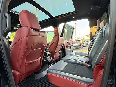 2019 RAM 1500 Rebel Crew Cab 5.7L 8 Cylinders Engine Petrol Black Red