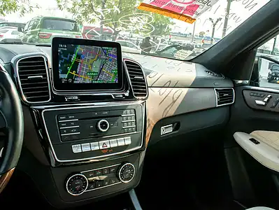 2018 Mercedes-Benz GLS-Class GLS 550 8 Cylinder Engine Black Beige SUV