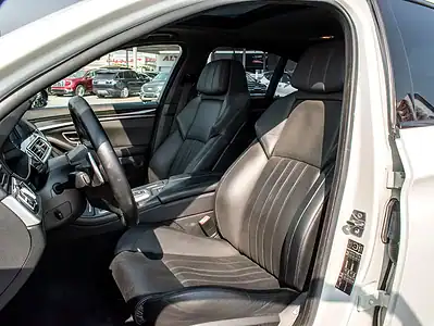 2012 BMW M5 Standard 8 Cylinders Engine White Black Sedan