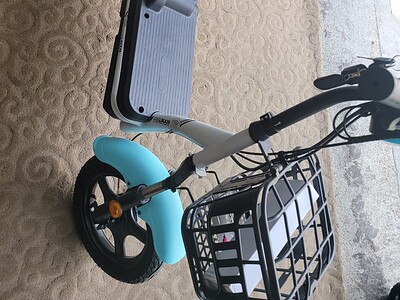 Electric Scooter 48 Volt Battery 30 KM Range with 40 Speed Blue