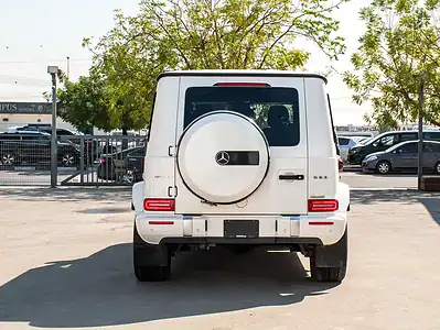 2020 Mercedes-Benz G-Class G 63 AMG 8 Cylinders Engine White Red SUV