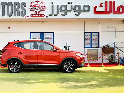 2019 MG ZS Luxury 4 Cylinders Engine Orange Brwon SUV GCC Specs