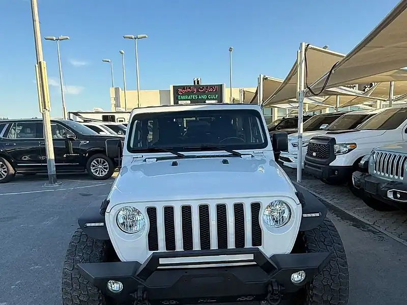 2020 Jeep Wrangler Unlimited Sport S 3.6L A/T RHD White Black