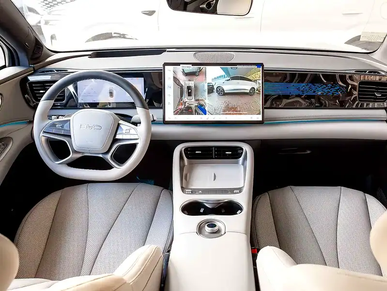 2025 BYD SEALION 06 DM-i Hybrid 4 Cylinders Engine Grey White SUV