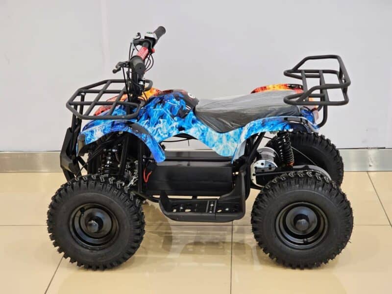 Blue Electric ATV 36 Volt Battery 15 KM Range with 30 Speed