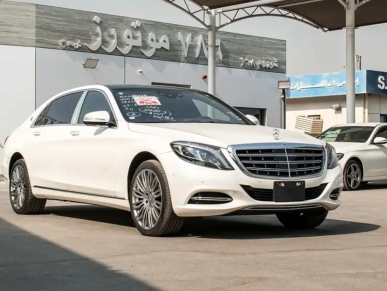 2015 Mercedes-Maybach S-Class Other 8 Cylinder Engine White Black Sedan