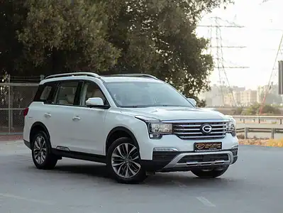 2020 GAC GS8 GL 2.0L 4 Cylinders Engine GCC Specs White Beige