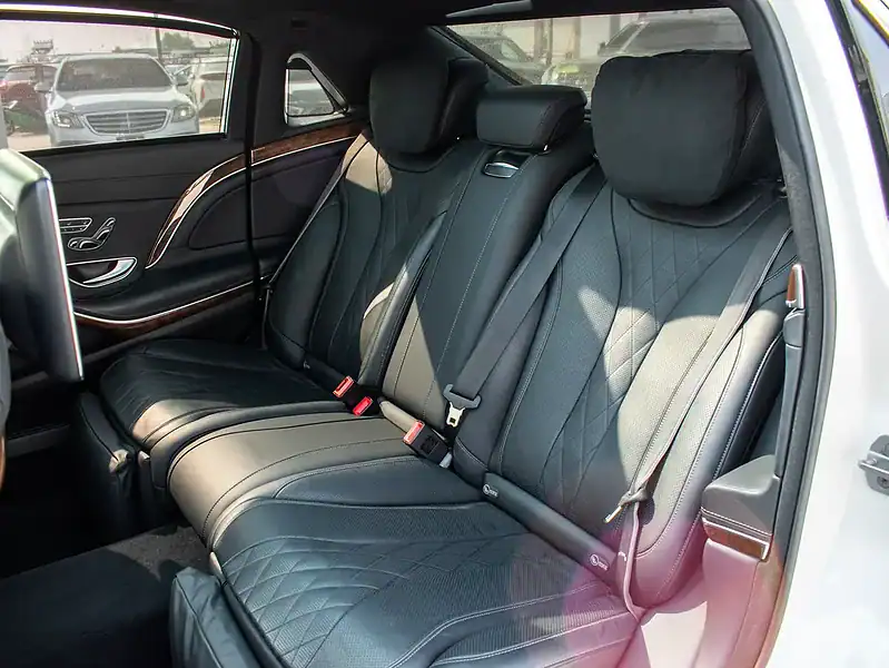 2015 Mercedes-Maybach S-Class Other 8 Cylinder Engine White Black Sedan