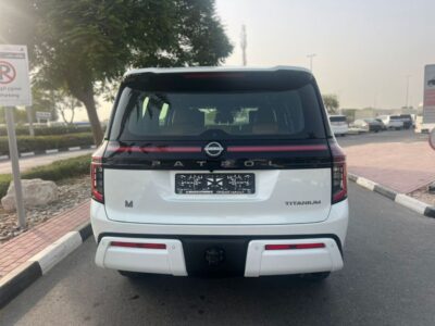 2026 Nissan Patrol LE Titanium 6 Cylinder Engine GCC Specs White Red