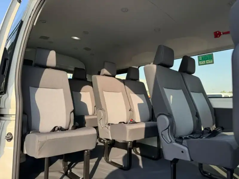 2026 Toyota Hiace 2.8L 4 Cylinder Diesel Manual White Black GCC Specs