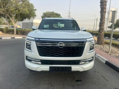 2026 Nissan Patrol LE Titanium 6 Cylinder Engine GCC Specs White Red