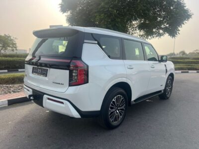 2026 Nissan Patrol LE Titanium 6 Cylinder Engine GCC Specs White Red