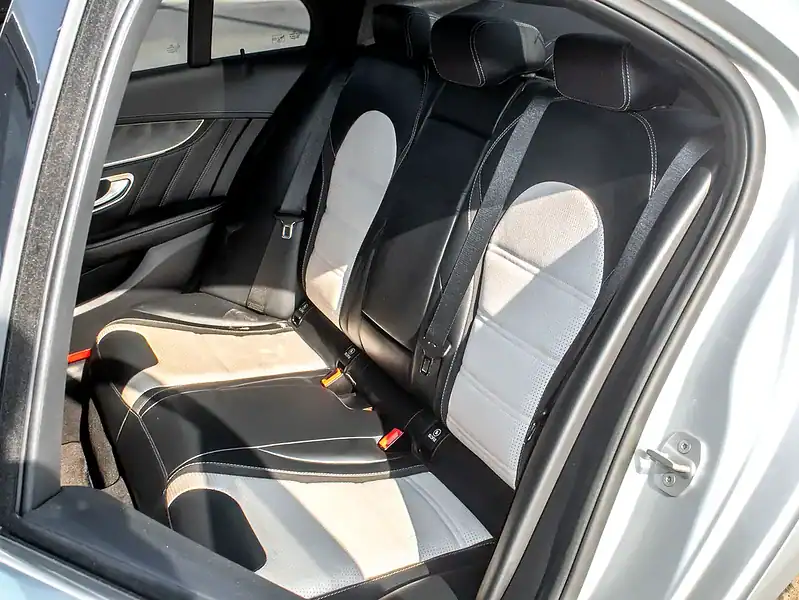 2016 Mercedes-Benz C-Class C63 S AMG 8 Cylinder Engine Silver Black Sedan
