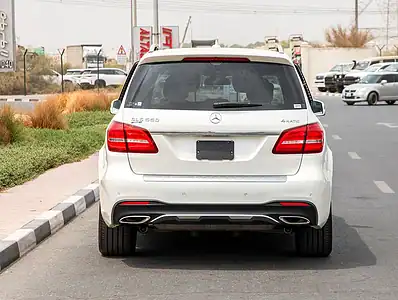 2016 Mercedes-Benz GLS-Class GLS 550 8 Cylinder Engine White Black SUV
