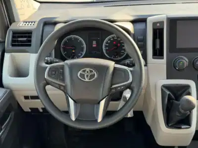 2026 Toyota Hiace 2.8L 4 Cylinder Diesel Manual White Black GCC Specs