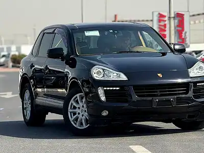 2007 Porsche Cayenne S 8 Cylinders Engine Black Beige SUV