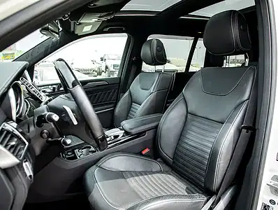 2016 Mercedes-Benz GLS-Class GLS 550 8 Cylinder Engine White Black SUV